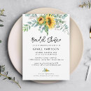 Search for rustic sunflower bridal shower invitations Elegant
