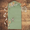 Search for vintage bird invitations Sage green