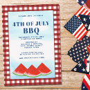 Search for red seasonal invitations Bbq