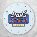Search for retro diner clocks 50s