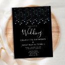 Search for silver stars wedding invitations Elegant