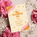 Search for waves wedding invitations Groovy