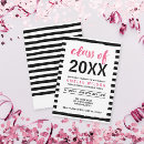 Search for 2023 graduation invitations Girly