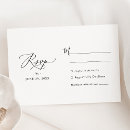 Search for minimalist wedding rsvp cards Classic