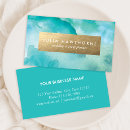 Search for turquoise and gold business cards Interior designer