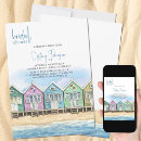 Search for beach bridal shower invitations Coastal