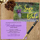 Search for reunion save the date postcards Typography