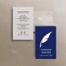 Search for quill business cards Lawyer attorney at law