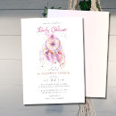 Search for dreamcatcher baby shower invitations Watercolor