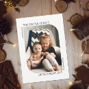 Search for 1 photo christmas cards Minimal