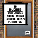 Search for no soliciting signs Sales