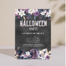 Search for horror party invitations Purple