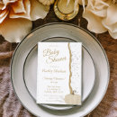 Search for white baby shower invitations Autumn