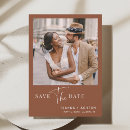 Search for terracotta wedding save the dates Elegant