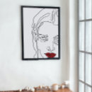 Search for abstract face drawing art Modern