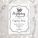 Search for all white party invitations For her