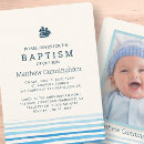 Search for nautical christening invitations Blue