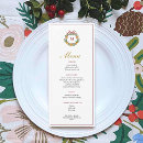 Search for holiday dinner menus Wreath