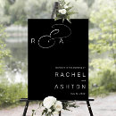 Search for initials wedding posters Simple