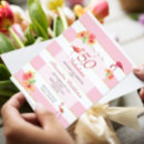 Search for flamingo 50th birthday invitations Summer