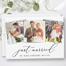 Search for classic wedding announcement cards Black and white