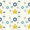 Search for hanukkah placemats Gold