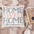 Search for home sweet home cushions Typography