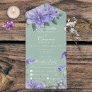 Search for purple butterfly wedding invitations Elegant