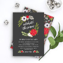 Search for wreath seasonal invitations Holiday cocktail party