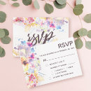 Search for online for wedding rsvp cards Pastel