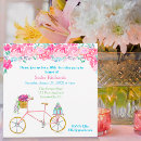Search for bicycle birthday invitations Flower