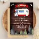 Search for vintage camper invitations Forest