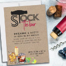 Search for stock the bar housewarming party invitations Couples shower