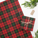 Search for red black green wrapping paper Plaid