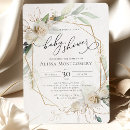 Search for rose baby shower invitations Gold