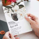 Search for elegant modern floral bridal shower invitations Watercolor