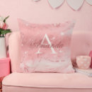 Search for pink monogram cushions Rose gold