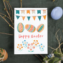 Search for happy easter postcards Colourful easter eggs