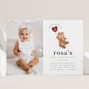 Search for valentine 1st birthday invitations Heart
