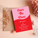 Search for red wedding save the dates Colourful