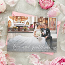 Search for catholic wedding thank you cards Black and white