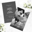 Search for bold rehearsal dinner invitations black and white