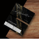 Search for black and gold business cards Makeup artist