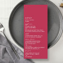Search for minimalist wedding menus Minimalistic