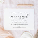 Search for were engaged invitations Calligraphy