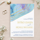 Search for purple geode wedding invitations Watercolor