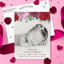 Search for valentine birth announcement cards New baby