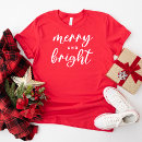 Search for merry christmas womens tshirts Red