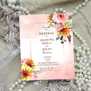 Search for sunflower and roses invitations Floral