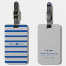 Search for men luggage tags Stripes